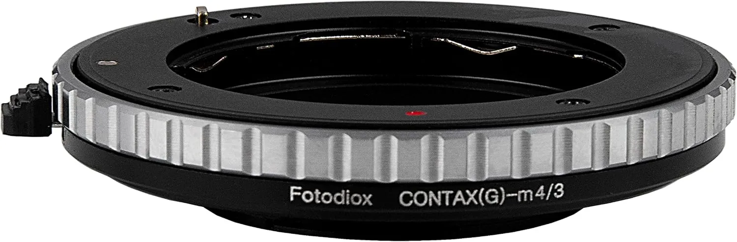 Fotodiox Lens Mount Adapter - Compatible with Contax G Rangefinder Lenses to Micro Four Thirds Mount Mirrorless Cameras