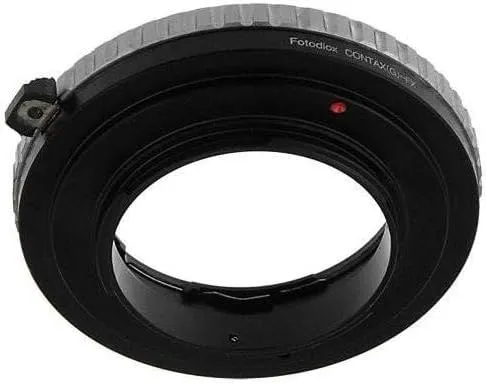 Fotodiox Lens Mount Adapter Compatible with Contax G SLR Lens on Fuji X-Mount Cameras