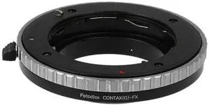 Fotodiox Lens Mount Adapter Compatible with Contax G SLR Lens on Fuji X-Mount Cameras