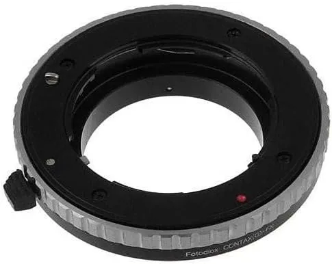 Fotodiox Lens Mount Adapter Compatible with Contax G SLR Lens on Fuji X-Mount Cameras