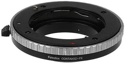 Fotodiox Lens Mount Adapter Compatible with Contax G SLR Lens on Fuji X-Mount Cameras