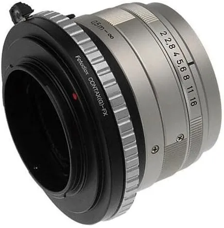 Fotodiox Lens Mount Adapter Compatible with Contax G SLR Lens on Fuji X-Mount Cameras
