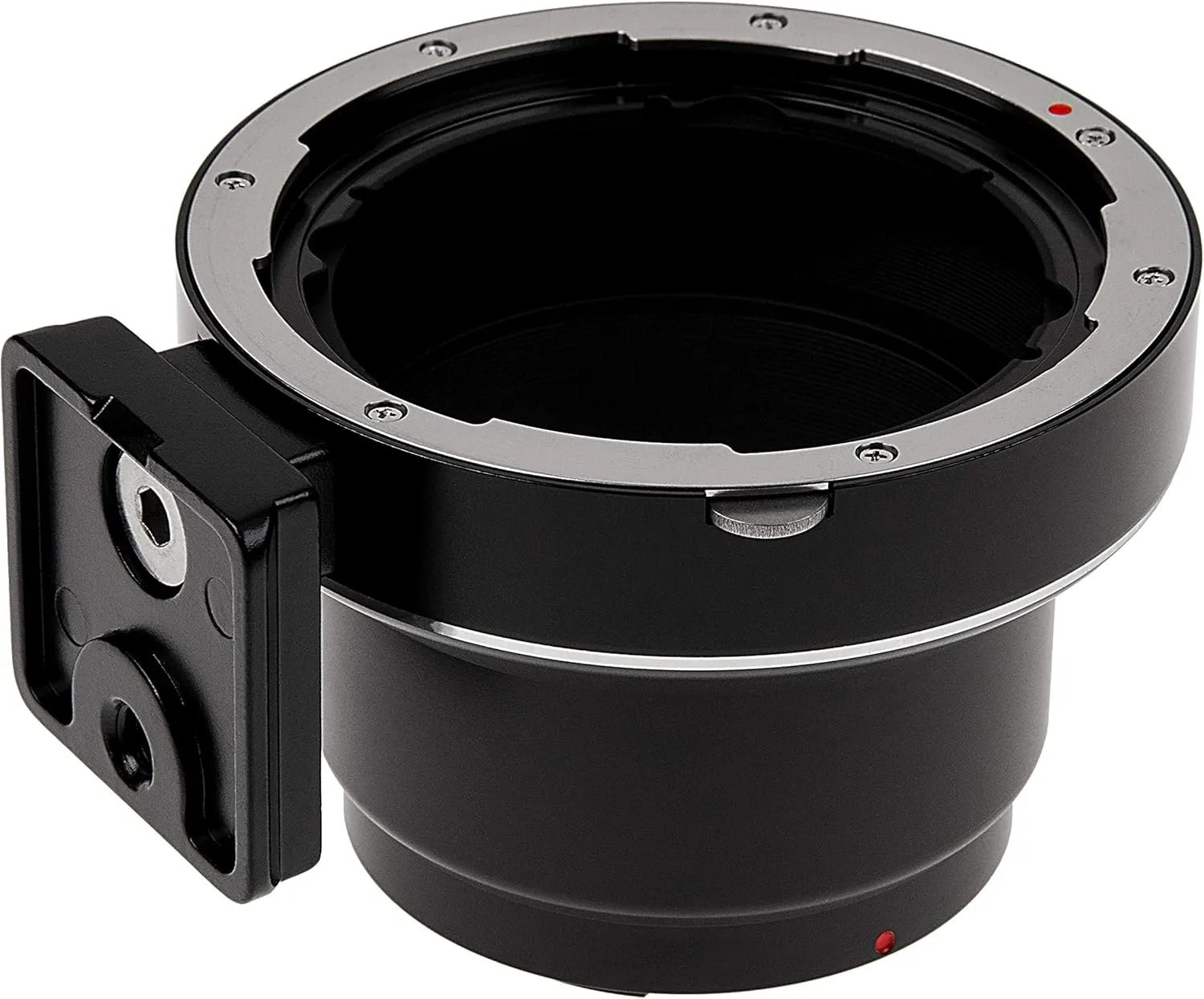 Fotodiox Lens Mount Adapter Compatible with Hasselblad V-Mount Lenses to Sony E-Mount Cameras, Hassy(V)-NEX-P, Black
