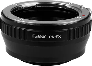 Fotodiox Lens Mount Adapter Compatible with Pentax K Mount (PK) SLR Lens on Fuji X-Mount Cameras