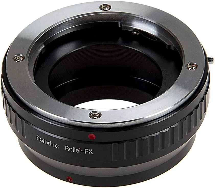Fotodiox Lens Mount Adapter Compatible with Rolleiflex 35mm (SL35, QBM) SLR Lens on Fuji X-Mount Cameras