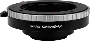 Fotodiox Lens Mount Adapter, Contax G Lens to Pentax Q-Series Camera, fits Pentax Q Mirrorless Cameras