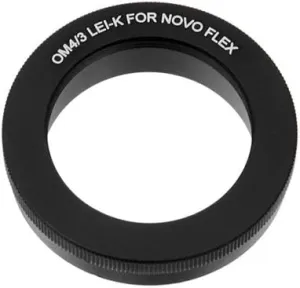 Fotodiox Lens Mount Adapter, Novoflex Fast-Focusing Rifle Lens (Photosniper) to Olympus 4/3 Camera Fits Olympus