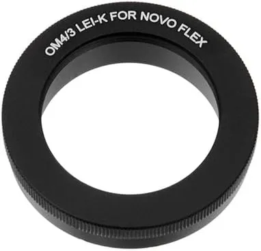 Fotodiox Lens Mount Adapter, Novoflex Fast-Focusing Rifle Lens (Photosniper) to Olympus 4/3 Camera Fits Olympus