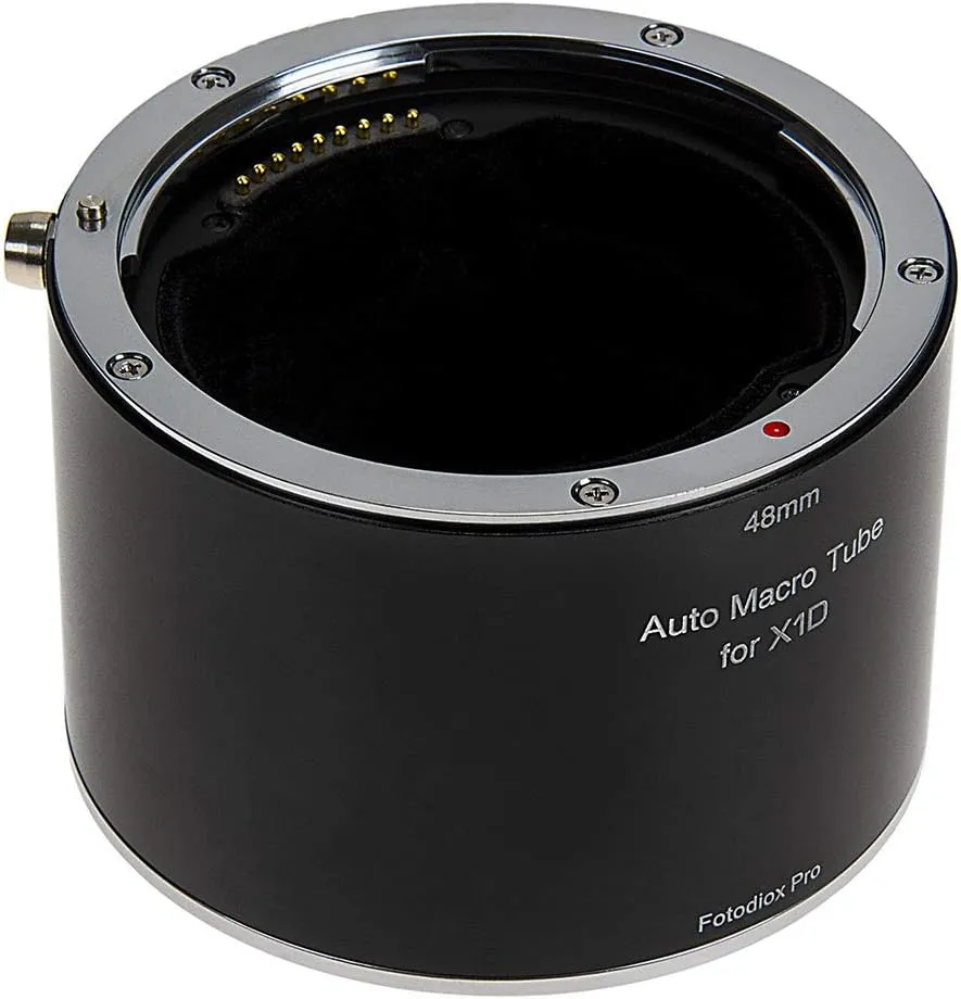 Fotodiox Pro Automatic Macro Extension Tube, 48mm Section - for Hasselblad XCD Mount Mirrorless Digital Cameras for Extreme Close-up Photography