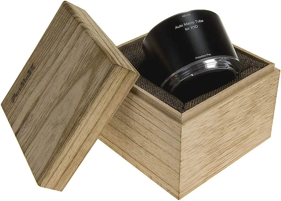 Fotodiox Pro Automatic Macro Extension Tube, 48mm Section - for Hasselblad XCD Mount Mirrorless Digital Cameras for Extreme Close-up Photography