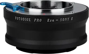 Fotodiox PRO Lens Adapter - Compatible with Exakta (Inner Bayonet) Auto Topcon SLR Lens Lenses on Sony Alpha E-Mount Mirrorless Cameras