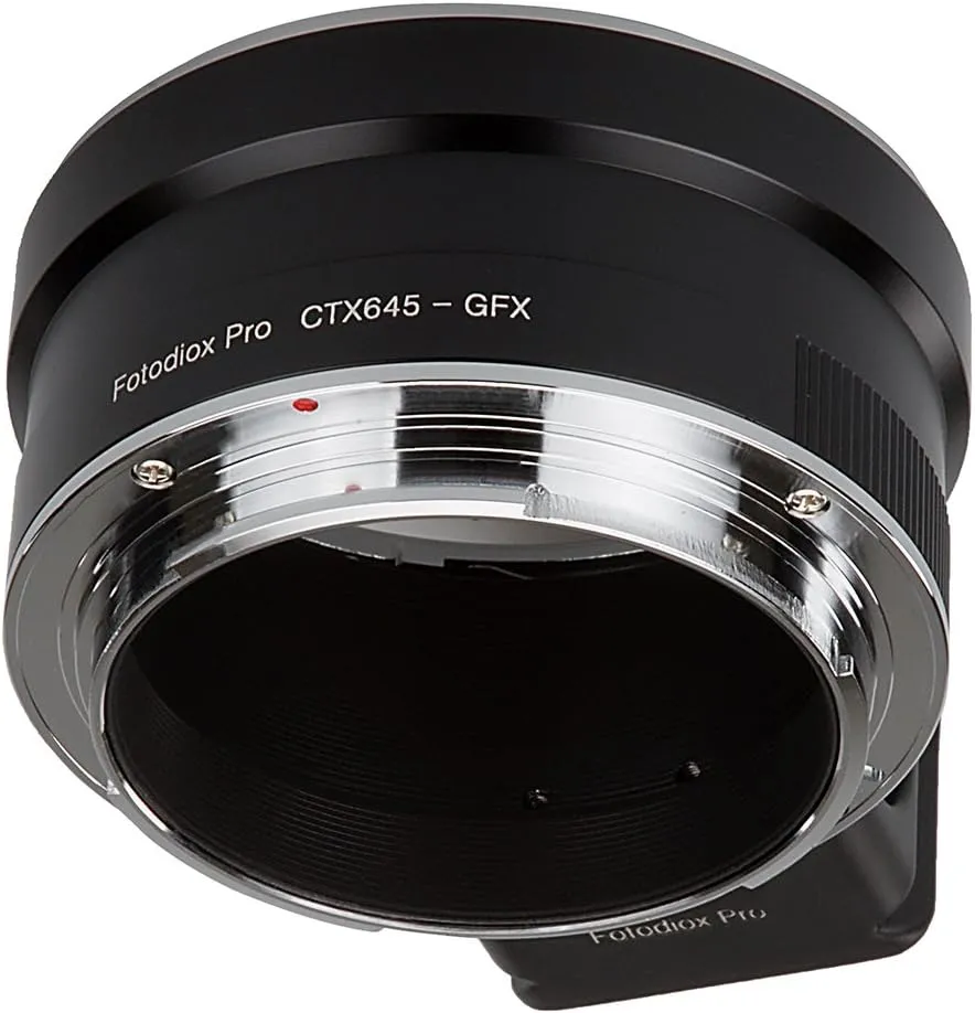 Fotodiox Pro Lens Mount Adapter Contax 645 (C645) Mount Lens to G-Mount GFX Mirrorless Camera