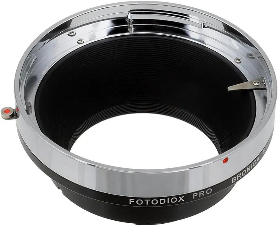 Fotodiox Pro Lens Mount Adapters, Bronica ETR (ETRC, ETRS, ETR-C, ETRSi) Mount Lenses to Fujifilm X-Series Mirrorless Camera Adapter