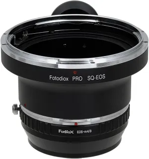 Fotodiox Pro Lens Mount Adapters, Bronica SQ (SQ-A, SQ-Am, SQ-Ai, SQ-B) Mount Lenses to to MFT (Micro-4/3, M4/3) Mount Mirrorless Camera (Such as OM-D E-M10, Lumix GH4, and BMPCC)