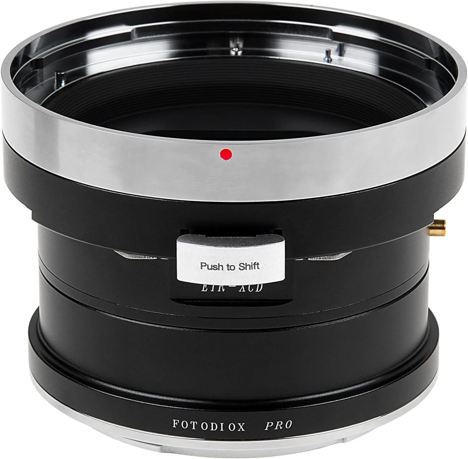 Fotodiox Pro Lens Mount Shift Adapter - Compatible with Bronica ETR Mount Lens to Hasselblad X-System (XCD) Mount Mirrorless Camera Body