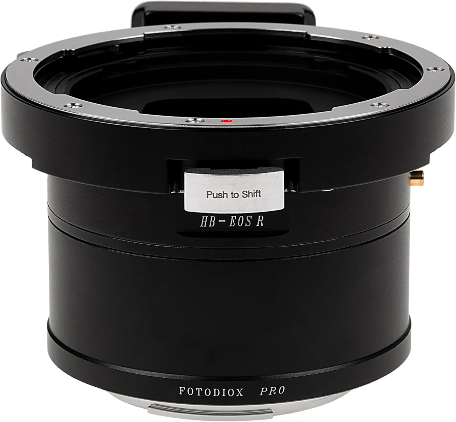 Fotodiox Pro Lens Mount Shift Adapter - Compatible with Hasselblad V Mount SLR Lens to Canon RF Mount Mirrorless Cameras