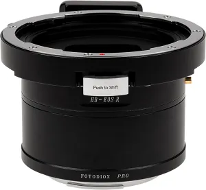Fotodiox Pro Lens Mount Shift Adapter - Compatible with Hasselblad V Mount SLR Lens to Canon RF Mount Mirrorless Cameras