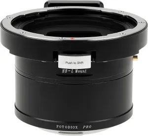 Fotodiox Pro Lens Mount Shift Adapter - Compatible with Hasselblad V Mount SLR Lens to L Mount Alliance Mirrorless Cameras