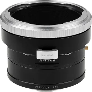 Fotodiox Pro Lens Mount Shift Adapter - Compatible with Pentacon 6 (Kiev 66) Mount Lens to L-Mount Alliance Mirrorless Camera Body