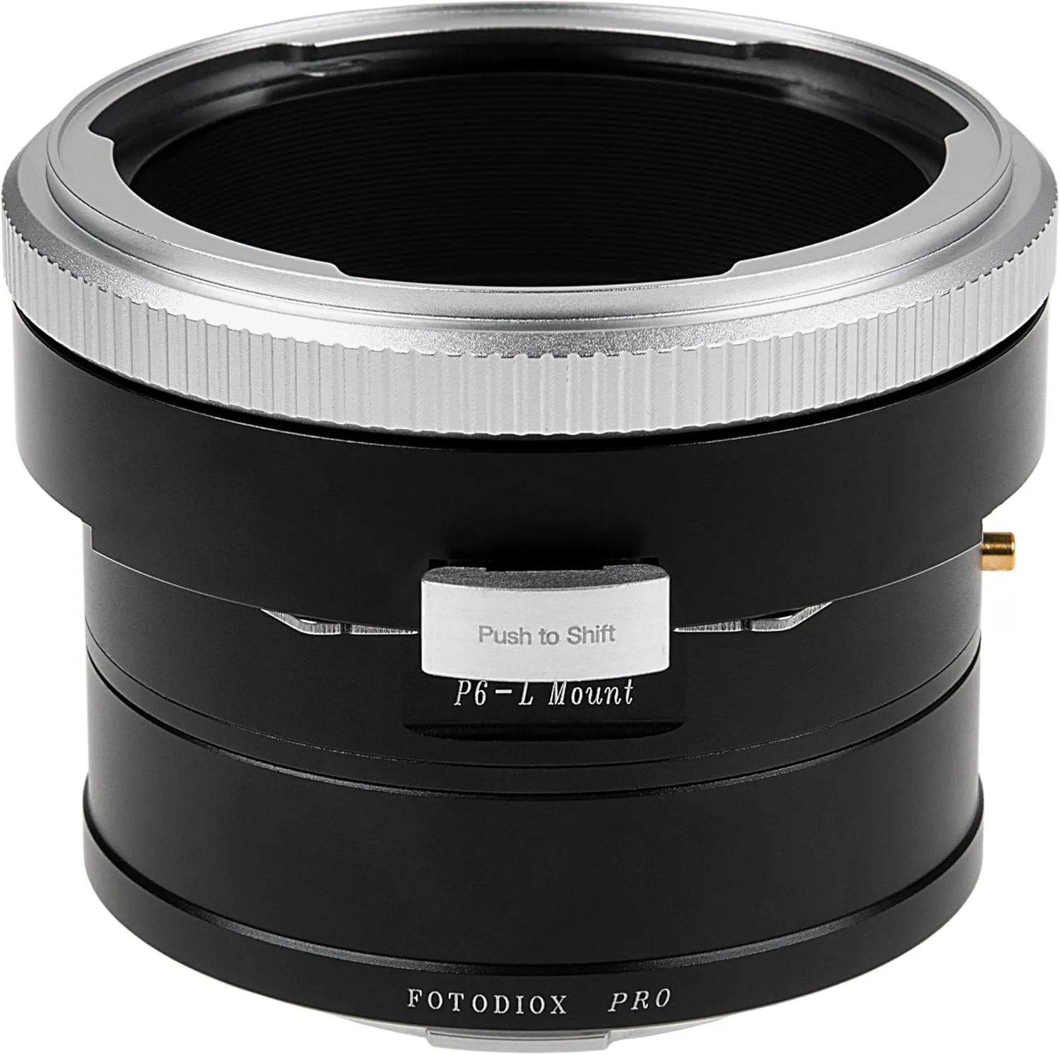 Fotodiox Pro Lens Mount Shift Adapter - Compatible with Pentacon 6 (Kiev 66) Mount Lens to L-Mount Alliance Mirrorless Camera Body