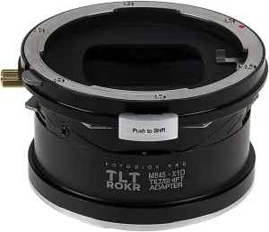 Fotodiox Pro TLT ROKR - Tilt/Shift Lens Mount Adapter Compatible with Mamiya 645 (M645) Mount Lenses to Hasselblad XCD Mount Mirrorless Digital Camera Systems