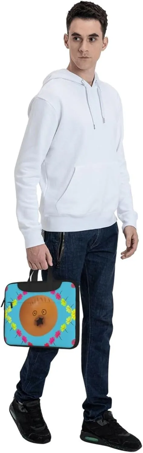 Frightened Pomegranate Laptop Shoulder Bag,# Ultra Slim And Portable, With Padded Shoulder Strap And Handleã€‚
