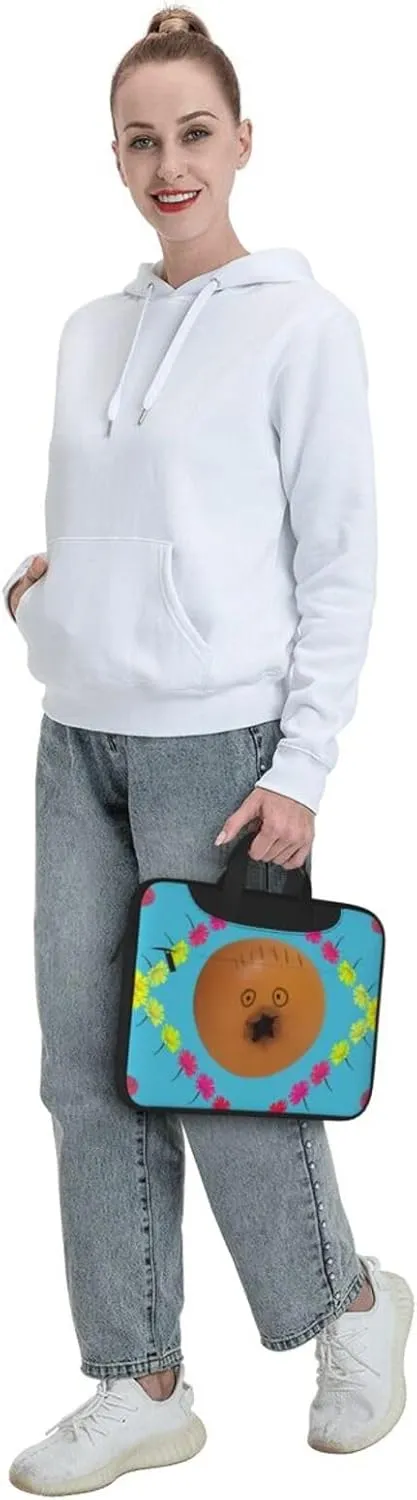 Frightened Pomegranate Laptop Shoulder Bag,# Ultra Slim And Portable, With Padded Shoulder Strap And Handleã€‚