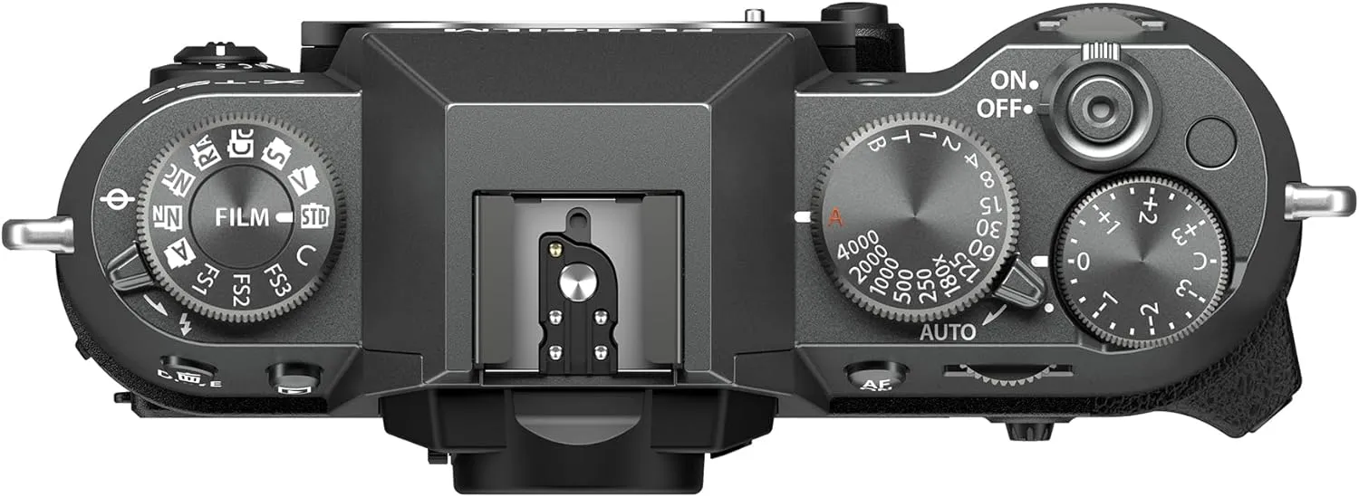 Fujifilm X-T50 Mirrorless Digital Camera Body - Charcoal Silver