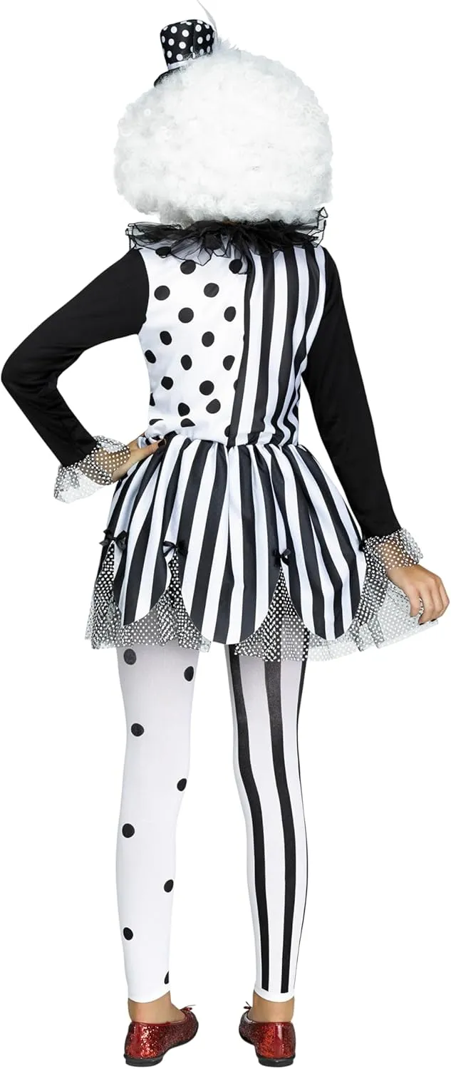 Fun World girls Killer Clown Costume