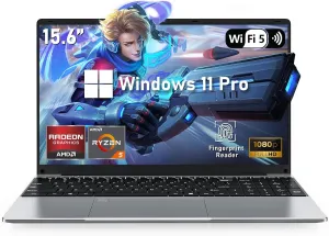 Gaming Laptop,15.6 Inch Laptop Computer,16GB RAM 1TB SSD,AMD Ryzen 5 7430U 6C/12T Processor(up to 4.3Ghz),AMD Radeon Graphics,15.6”FHD 1920 * 1080 Display,WiFi 5,BT5.0,Backlit Keyboard