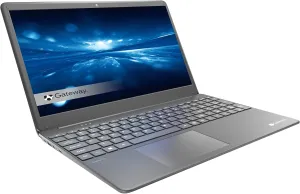 Gateway 15.6 FHD Ultra Slim Notebook in Grey Intel i3-1115G4 up to 3.1Ghz 4GB DDR4 128GB SSD Tuned by THX Audio HDMI Cortana Webcam W11