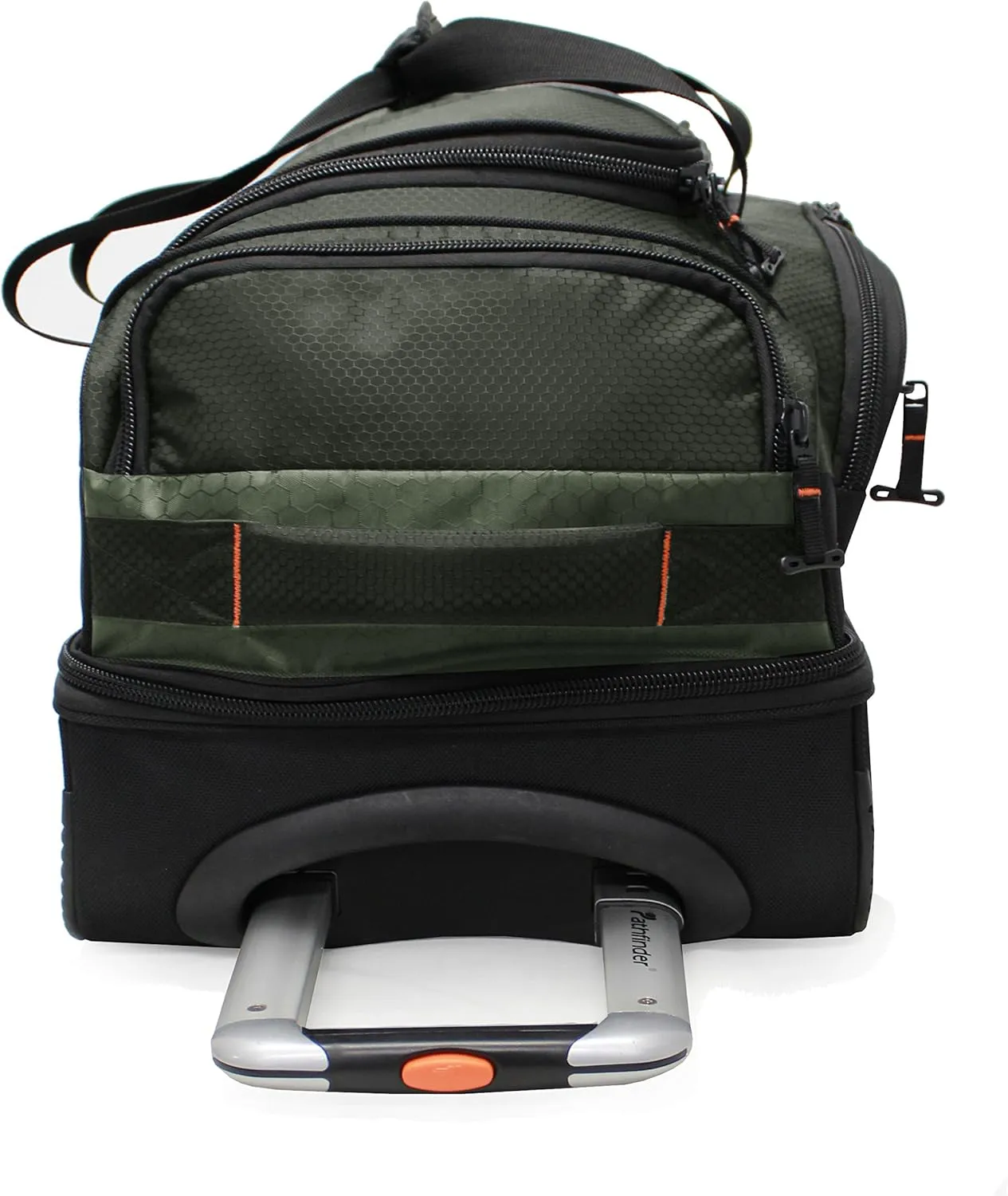 Gear 22 Inch Rolling Drop Bottom Duffel, Olive, One Size