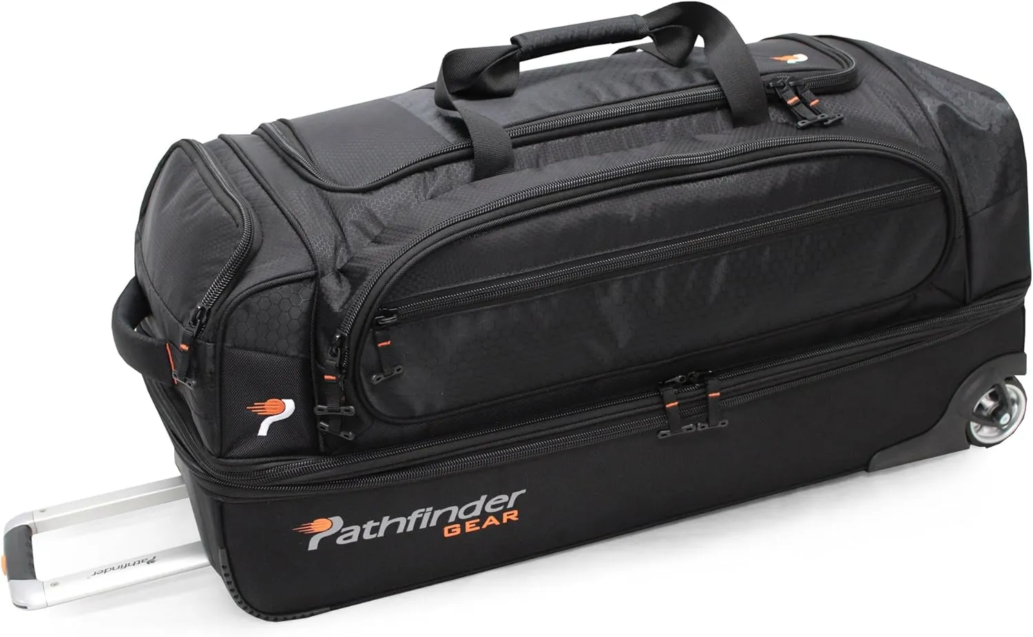 Gear 32 Inch Rolling Drop Bottom Duffel , Black, One Size