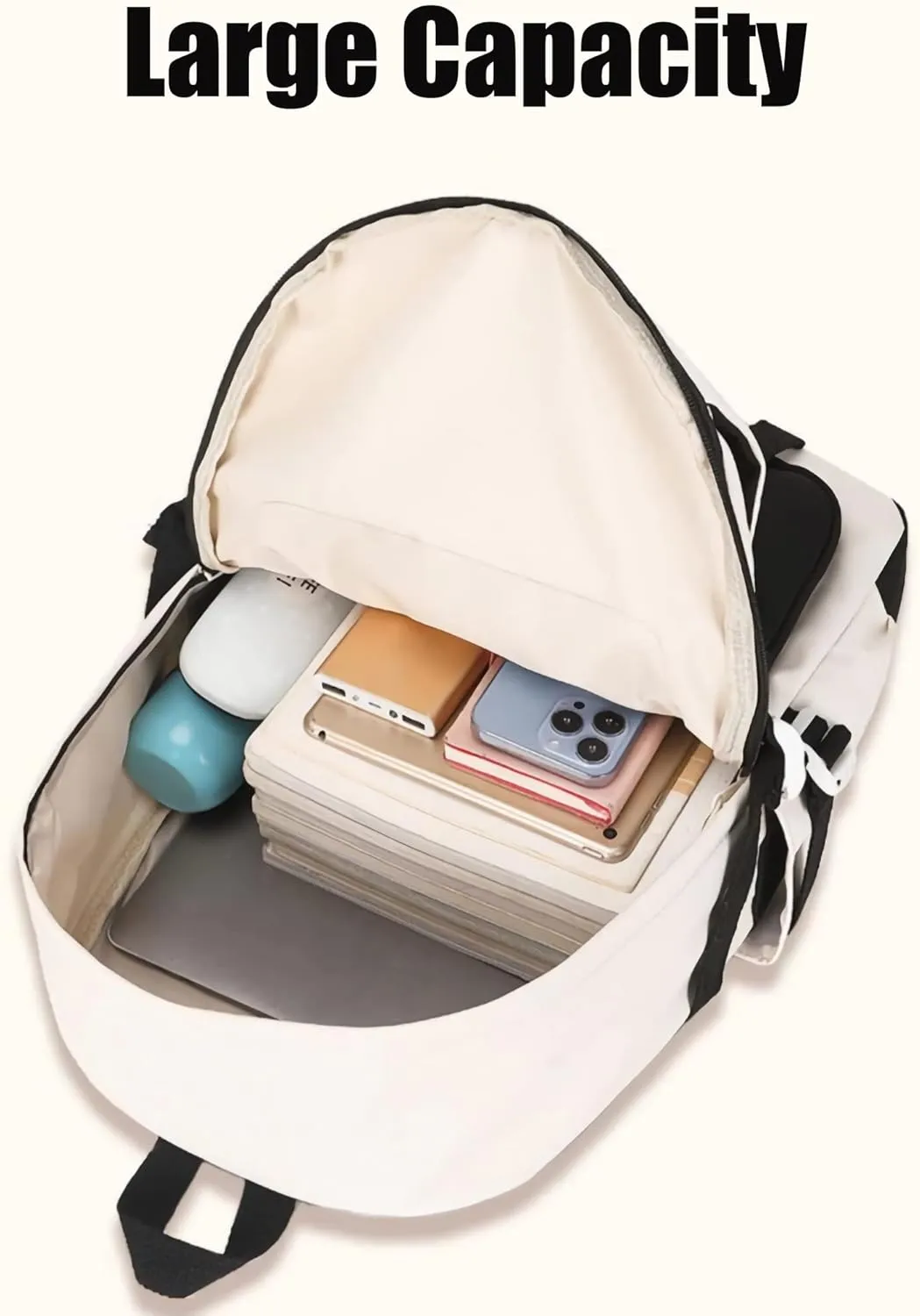 Genshin Impact Backpack Keqing Anime Laptop Bookbag Student Backpack 3D Print School Bags Travel Backpack With Gift