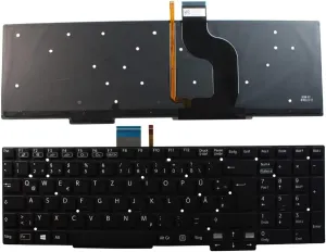 German Layout Backlit Black Replacement Laptop Keyboard Compatible with Sony Vaio SVT1511M1E/S