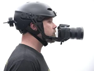 Glide Gear - POV Helmet - 1st Person Point of View for Smartphone/DSLR - 3 lb Payload - POV 100
