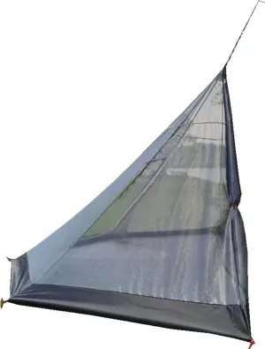 Half Octagonal Mesh Net for 4 Person Tipi Tent 2 Person Mesh Camping and Hiking