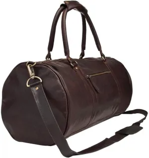 Handcrafted Leather Weekender Bag – Multi-Compartment Design for Travel,weekend outdoor sports gym Perfect for Men & Women
