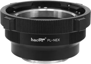 Haoge Lens Mount Adapter, Arri PL Mount Lens for Sony NEX Camera Camcorder Adapter