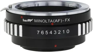 Haoge Lens Mount Adapter for Sony Alpha A Minolta MA AF Lens to Fujifilm Fuji X FX Mount Camera as X-A3 X-A5 X-A10 X-A20 X-E1 X-E2 X-E2s X-E3 X-H1 X-M1 X-Pro1 X-Pro2 X-T1 X-T2 X-T3 X-T10 X-T20 X-T30