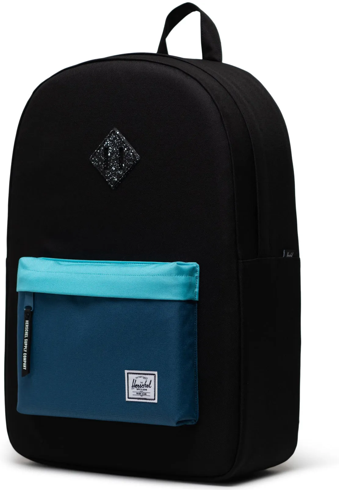 Herschel Heritage Black/Blue Ashes/Blue Curacao