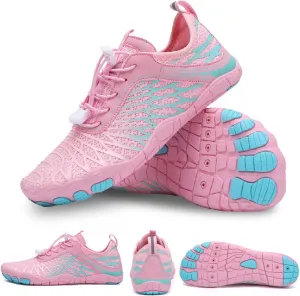 Hike Barefoot Shoes for Women & Men, Pro Hiking & Walking Shoes with Wide Toe Box, Non-Slip, Lightweight & Breathable