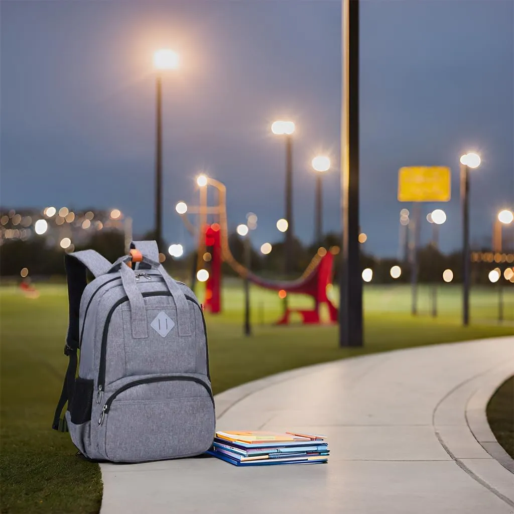 HOPYOCK-Kids Backpacks for Boys,Multi-Pocket Primary and Middle School Bookbags for Boys with Reflective Design,Fit for 6-18 Years Old