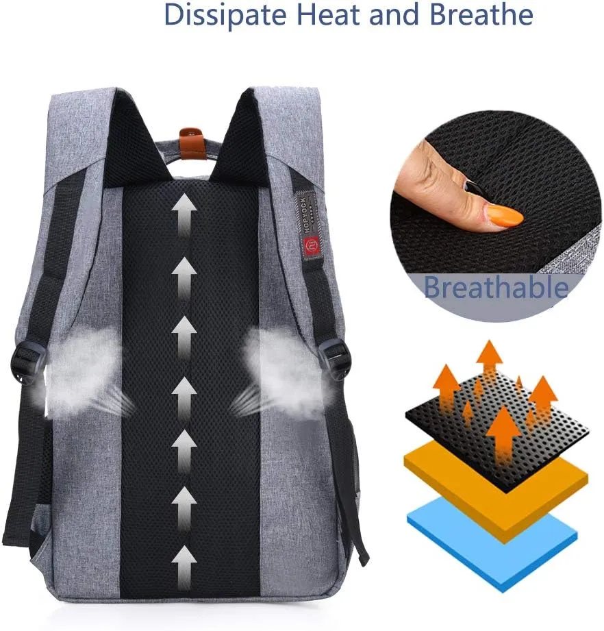 HOPYOCK-Kids Backpacks for Boys,Multi-Pocket Primary and Middle School Bookbags for Boys with Reflective Design,Fit for 6-18 Years Old