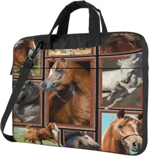 Horse Arabian Horses Shoulder bag Carrying Case bag Sleek Design Durable and Water-Repellent