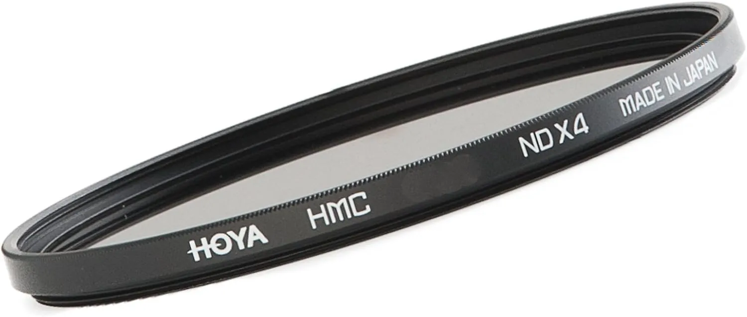 Hoya HMC NDX4 Screw-in Filter - 62mm ND Filter, 2-Stop Light Reduction - Multi-Coated for Glare-Free Image - Control Shutter Speed & Depth - Ideal for Waterfalls, Clouds & Bright Light Photography