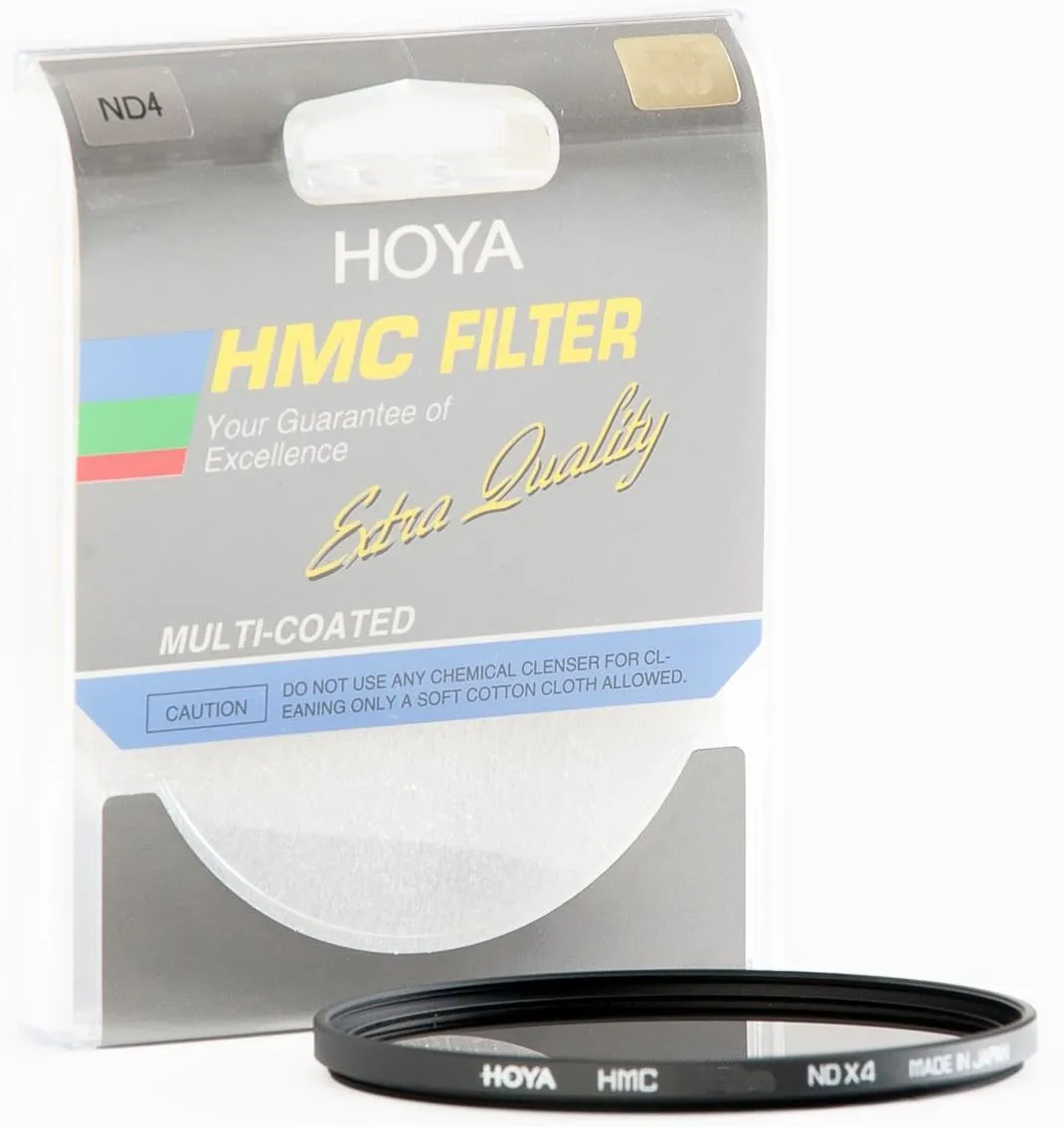 Hoya HMC NDX4 Screw-in Filter - 62mm ND Filter, 2-Stop Light Reduction - Multi-Coated for Glare-Free Image - Control Shutter Speed & Depth - Ideal for Waterfalls, Clouds & Bright Light Photography