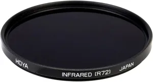 Hoya R72 Screw-in Infrared Lens Filter 52mm - IR Pass Filter for Camera Lens Effects, Range from 760nm and 860nm Light Transmission for Enhancing Creative Effects - Compatible with Mirrorless Cameras