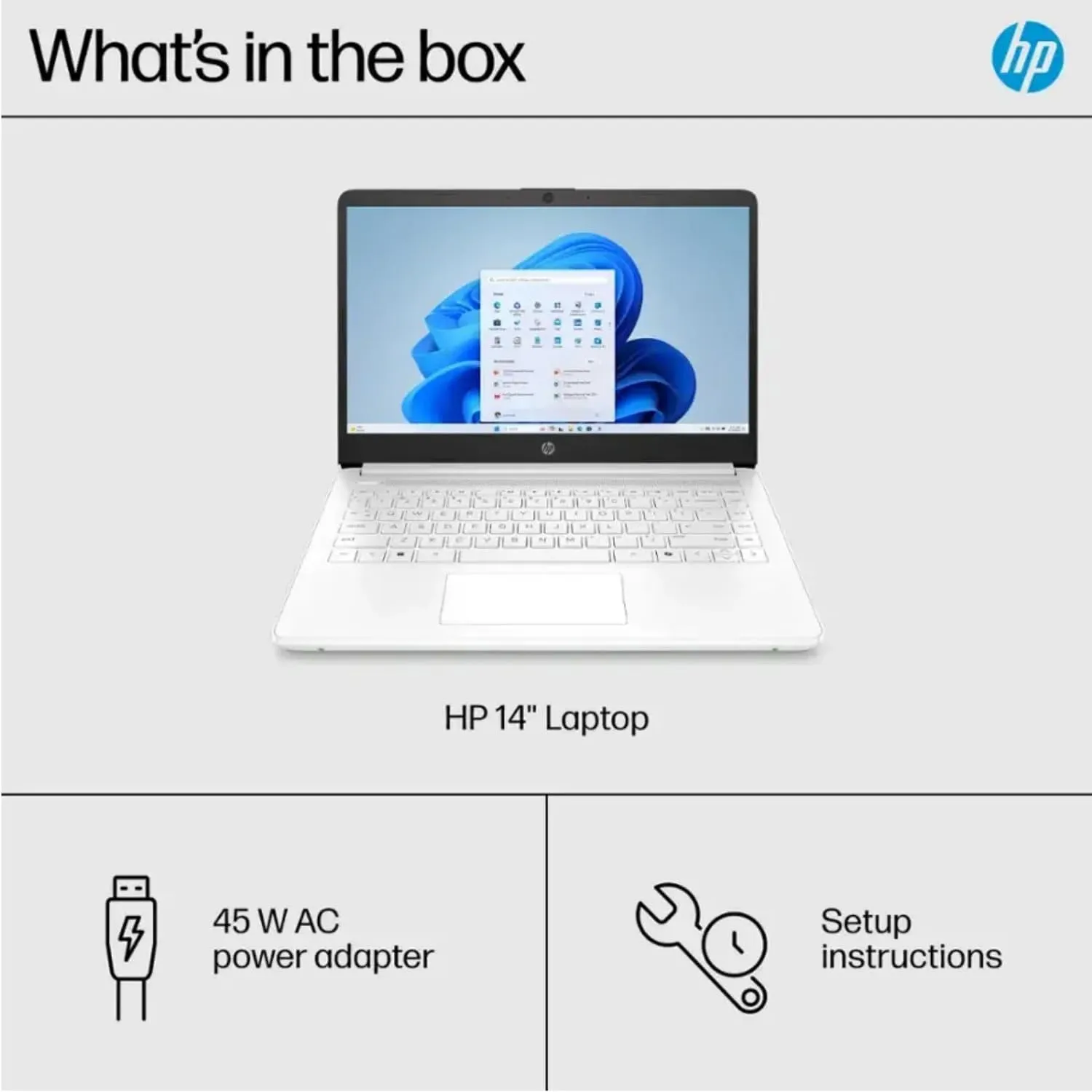 HP 14" Ultralight Student-Laptop, Laptops with 1Yr Office 365, Intel 4-Cores N4120 16GB RAM 320GB Storage (64GB eMMC 256GB Ghost Manta SD Card) Win11 White