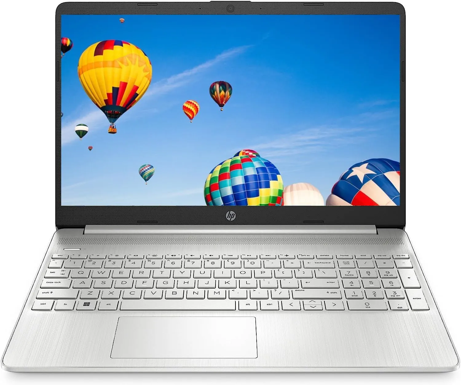HP 15.6" HD Busienss Laptop, 6-core AMD Ryzen 5 5500U(up to 4.0GHz), 8GB RAM, 256GB SSD, USB-A&C, WiFi, Fast Charge, Windows 11   GM Accessory, Silver